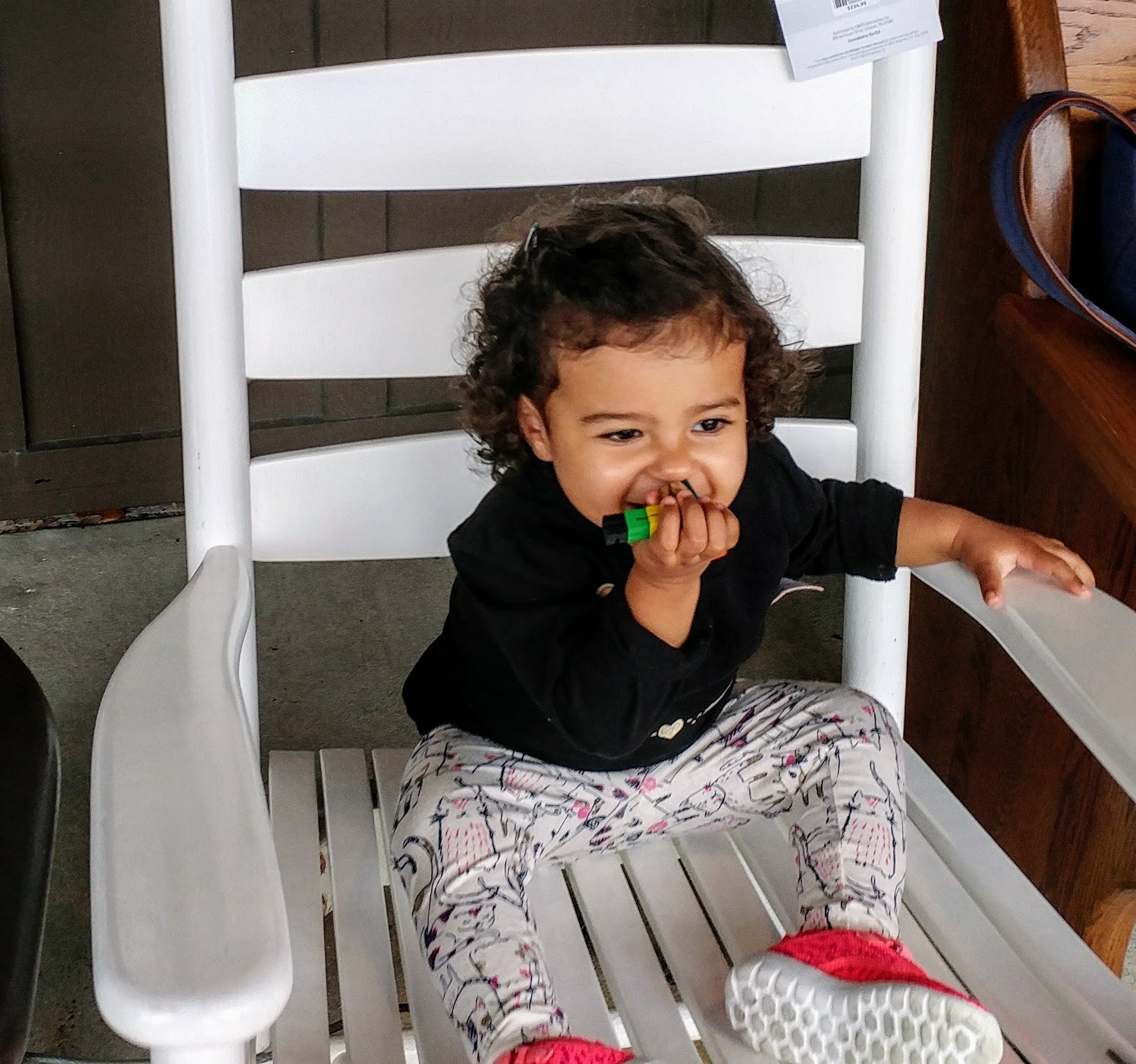 A picture of Gretchen's granddaughter