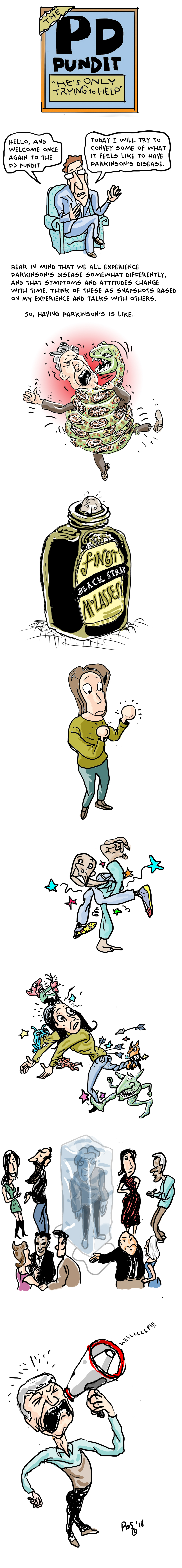 The PD Pundit: What It Feels Like To Have Parkinson's